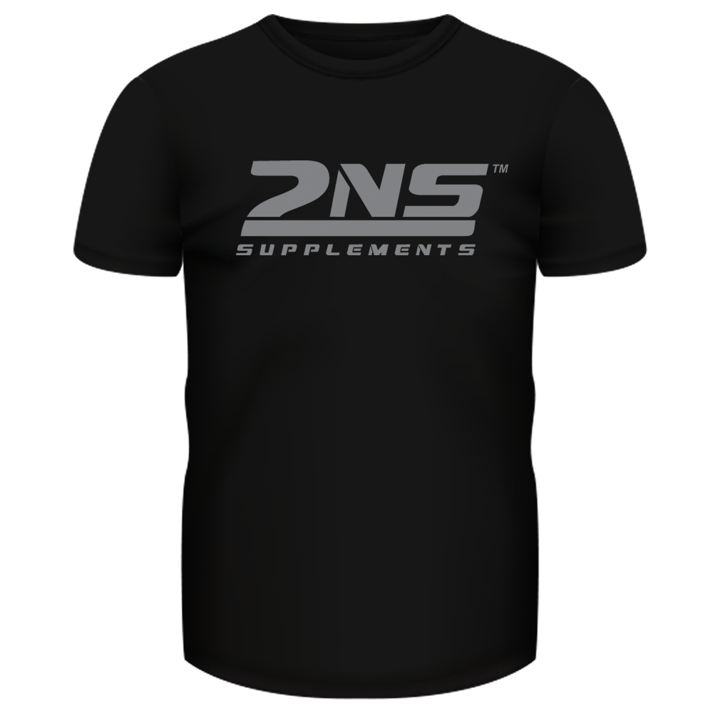 2NS Men's Black T-Shirt