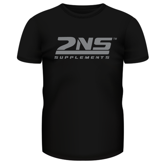 2NS Men's Black T-Shirt